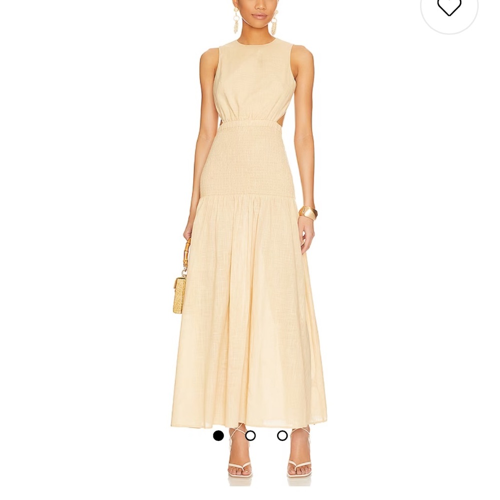 SNDYS Lottie Dress in Oat - Small